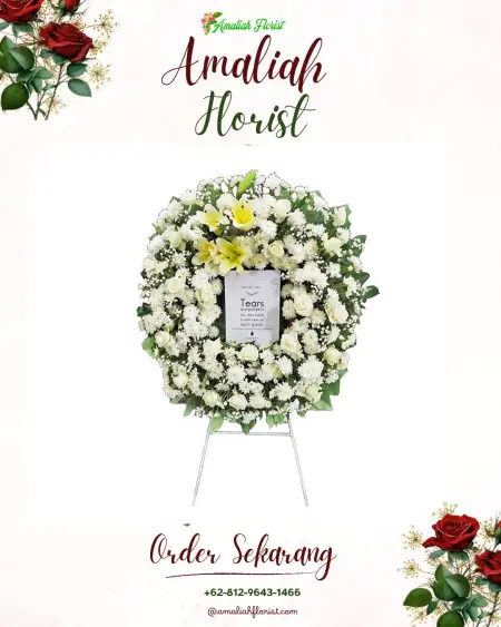 Krans Bunga Duka Sokaraja